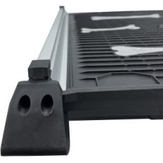 Rampe pour la tension PSA, capacité de levage de 150 livres, 71-156 cm, noir et argent