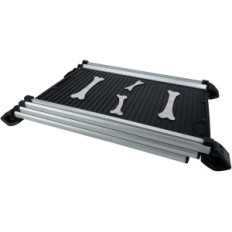 Rampe pour la tension PSA, capacité de levage de 150 livres, 71-156 cm, noir et argent