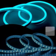 LED BAGZA MULTICOLOR BAG 10 m IP65 220V su nuotoliniu valdymu išorinio apdailos vandeniui atsparios RGB juostos