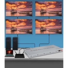 Xykjobc, interrupteur HDMI 2.0, 30,2 x 22,5 x 5,7 cm, exposition