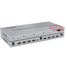 XYkjobc, HDMI 2.0 spínač, 30,2 x 22,5 x 5,7 cm, výstava