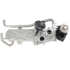 EGR valve with globaloparts radiators 8 bar Complete part for the exhaust system with the emission reduction function