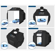 Puluz box 40 cm, 16x16 inches, 4 colors background portable photo tent