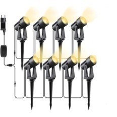 Dārza apgaismojums Svater Outdoor, 32 m, 3000 lm, 10x2W, 27V, IP65, 8 gab.