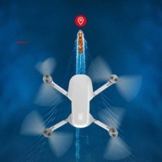 Mini Dron Generic, 1080p, Wi-Fi, 7,4V 1600mh, White