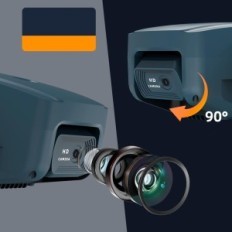 Dron con fotocamera X-Idrone15, 4K, 3,7 V / 1200mAh, utilizzato