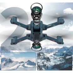 Egy drón X- IDRONE15 kamerával, 4K, 3.7V / 1200m Ah, használt