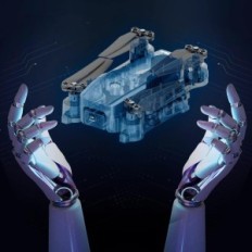 DRON with camera X-IDRONE15, 4K, 3,7V / 1200MAH, Used