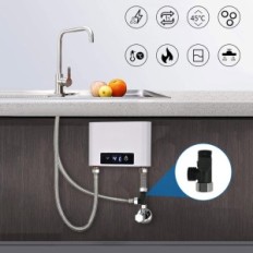 Elektrisk Eunewr Vandvarmer, 30-52 ° C, 3500 W, Brugt, No Kit