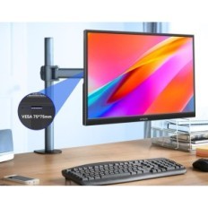 Prijenosni HTNZIR Monitor 16 inča 1920x1200 IPS svjetlosni zaslon s USB-C i HDMI za prijenosna računala Konzola i mobilni rad
