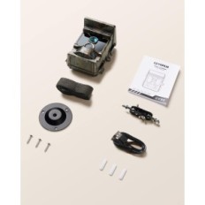 Cyomur 4K WiFi 40MP Solárna solárna kamera s U3 SD 32GB IP66, NO SET