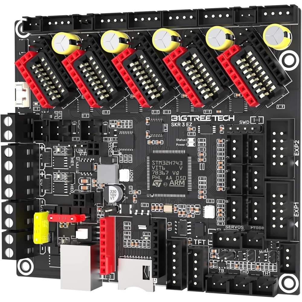 BigTreetech Placa-mãe, 48V, Marlin Klipper Software, usado