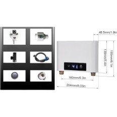 Použité Eunewr MMT-TUD265-35 YM-B35x ohřívač vody, 30-52 ° C, 3500 W