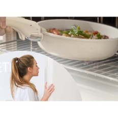 Un ensemble de pots et une casserole de carota, 10 pcs.