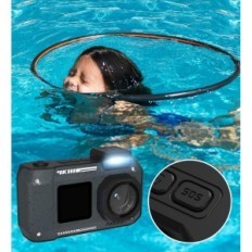 Underwater camera Moreximi 33ft, 4k, 2500mAh, 64 GB, orange