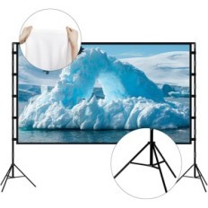 Towond projectiescherm, 100 inch, 16: 9, 4K, 87 "Breedte x 49" hoogte.