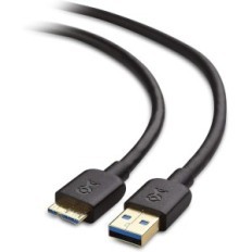 Hub USB kabel, 4-port, USB 3.0, crna, izložba