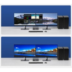 Perjungti KVM PVBCTCSIDDP KVM jungiklis 2 * 2, 120V, 1A