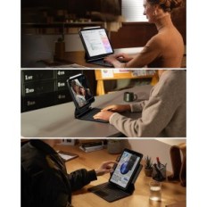 Gebruikte ESR 6B015A-toetsenbordkast voor iPad Pro 12.9 Qwertz, magnetisch