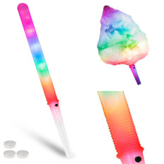 Glühende LED-Sticks für Zuckerwelle 7 Funktionen 1 stücke.