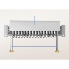 Chauffe-eau Jaogaus, 6000 W, IPX4, 230 V, 22.3x22.3 x17,5 cm, blanc