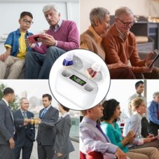 Brukte Medca øretelefoner, 12,7 x 9,4 x 4,2 cm hodetelefoner for musikkforhandlinger