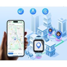 Intelligentne Notiluxia 4G lasteketas, 500 MB, IP67, GPS, sinine