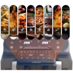 Lelaluka Dvokomerna Fryer, 1700 W, 8 l