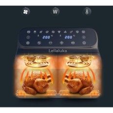 Lellaluka to-kammerfryser, 1700 w, 8 l