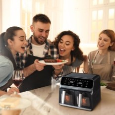 Lellaluka Kahekamber Fryer, 1700 W, 8 l