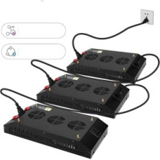 Used LED lamp for Bosytro 2000 plants in full-sealing lighting for growing plants, with ventilation and energy saving