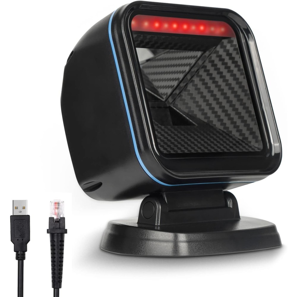 Skener čárového kódu Obs, 1D 2D, USB, 14,4 x 11,8 x 9,5 cm