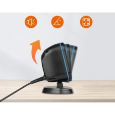 Scanner di codici a barre Obs, 1D 2D, USB, 14,4 x 11,8 x 9,5 cm