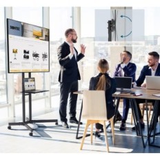 Állj a TV alatt BONTEC FN411, töltés akár 60 kg, 32-85 hüvelyk