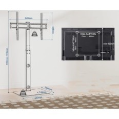 Bontec fig-7-v03, 30-70 inch, tot 40 kg, tentoonstelling