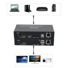 KVM XYKJOBC Revelopment, KVM Extender 4K 120m, 20 x 18 x 8 cm, utställning