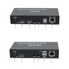 KVM XYKJOBC Revelopment, KVM Extender 4K 120m, 20 x 18 x 8 cm, utställning