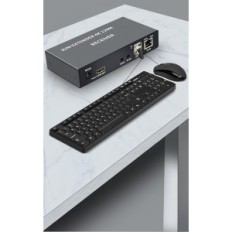 KVM XYKJOBC svuče, KVM Extender 4K 120m, 20 x 18 x 8 cm, izložbu