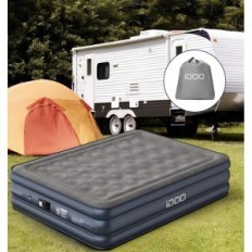 Geboeld matras met idoo R-M002 203x152x46cm elektrische pomp, gebruikt