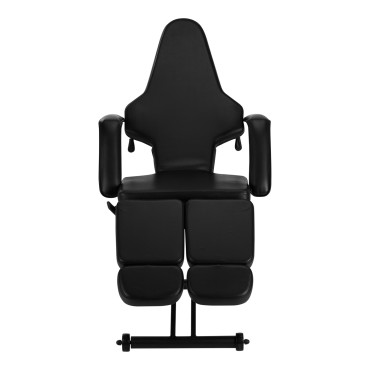 Pro Ink 610 tetoválószék fekete — elölnézet