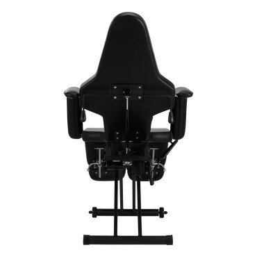 Pro Ink 610 tatoveringsstol sort — bagfra