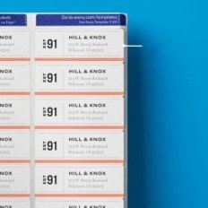 Avery Easy Peel Avery Labels Holdbar Adhesive 1 "X2-5 / 8" 3000 Etiketter (5160)