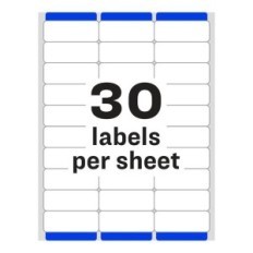 Avery Easy Peel Avery Labels Duurzaam Lijm 1 "X2-5 / 8" 3000 Labels (5160)