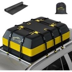 Bolsa de techo Nabiye con estera antideslizante, impermeable, 20 pies de 7 pies, usado