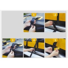 Dakzak Nabiye met antislip mat, waterdicht, 20 voet3, gebruikt