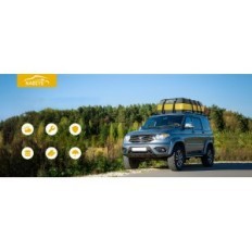 Střešní taška Nabiye s protiskluzovou rohoží, vodotěsné, 20 stop3, použitý