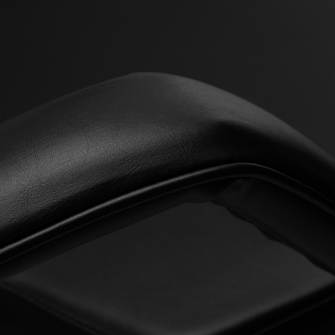 Pro Ink 610 Tattoo-Stuhl Schwarz — Detailaufnahme Armlehne