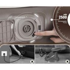 Brugt Selfdimed Madras Fucidan 198 x 152 x 25 cm