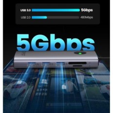 ORICO dokkoló állomás 12w1 USB és audio portok kompatibilis MacBookie