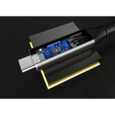 GeoHN.G USB C optikai kábel USB C 10M 5Gbps PD 60W gyors optikai kábel töltéshez és adattovábbításhoz